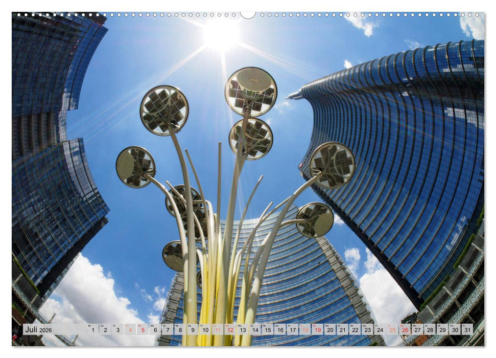 Neue Architektur in Mailand (CALVENDO Premium Wandkalender 2026)