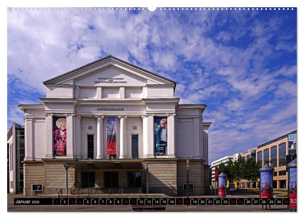 Magdeburger Ansichten (CALVENDO Premium Wandkalender 2026)