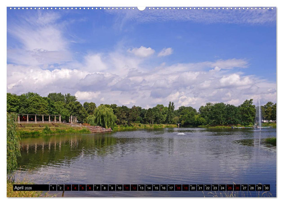 Magdeburger Ansichten (CALVENDO Premium Wandkalender 2026)