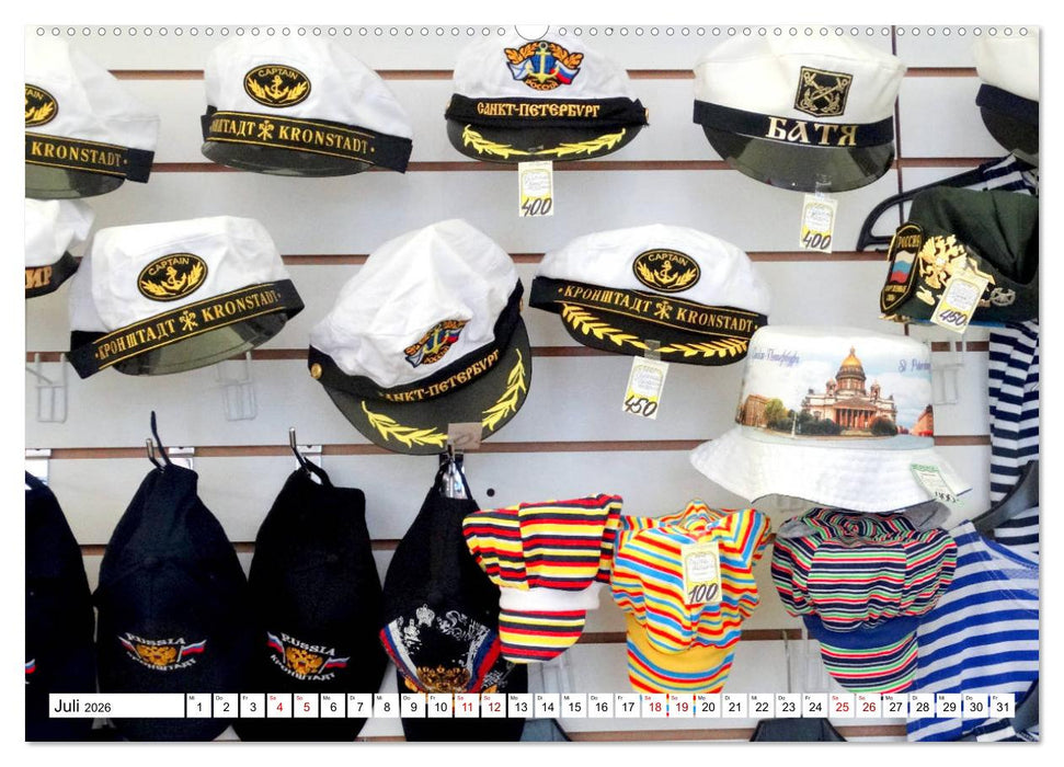 Festungsstadt Kronstadt - Schlüssel zu Sankt Petersburg (CALVENDO Premium Wandkalender 2026)