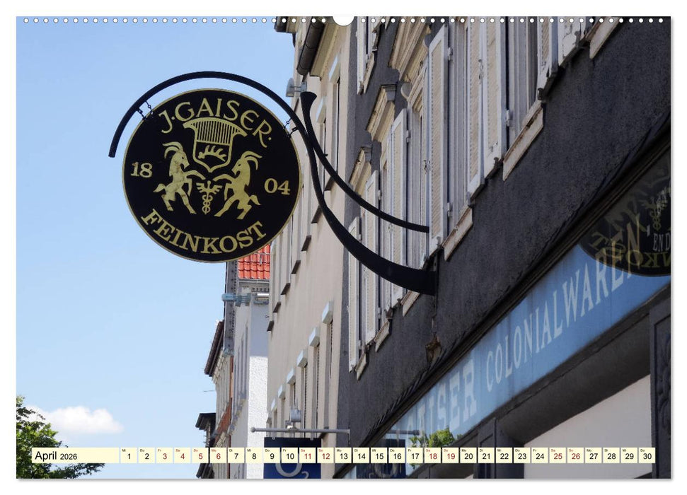 Unterwegs in Göppingen (CALVENDO Premium Wandkalender 2026)