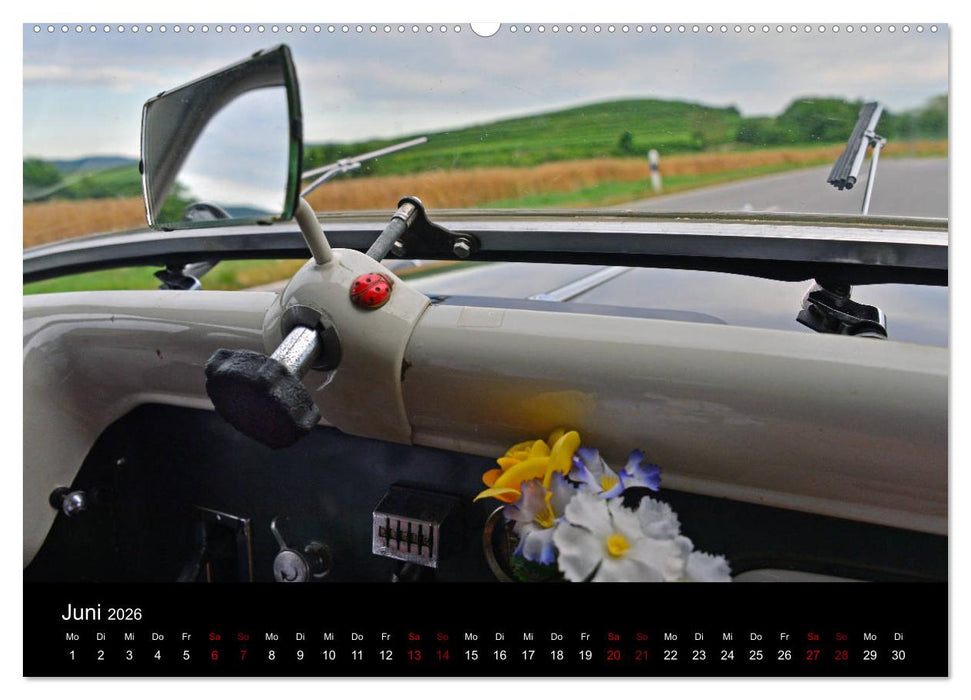 Citroën 11CV Traction Avant (CALVENDO Premium Wandkalender 2026)