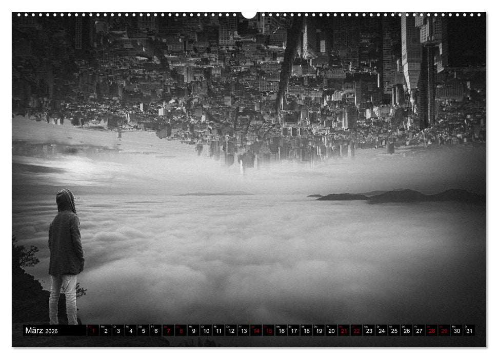 Stadtillusionen (CALVENDO Premium Wandkalender 2026)