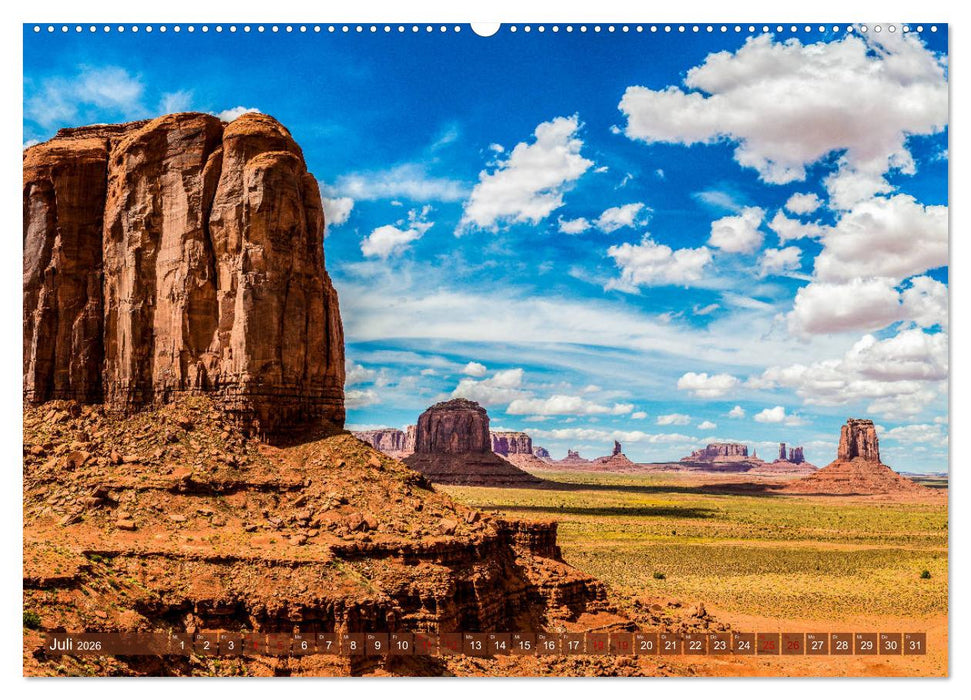 Atemberaubendes Amerika - Die schönsten Nationalparks im Westen der USA (CALVENDO Premium Wandkalender 2026)