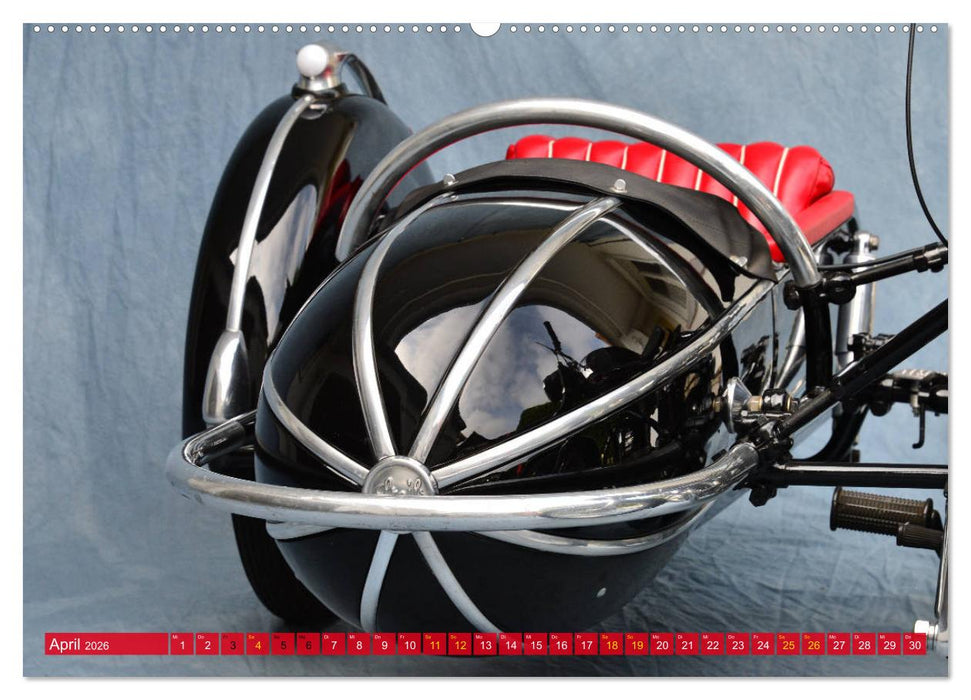 Horex Regina 3 mit Steib Seitenwagen S 501 (CALVENDO Wandkalender 2026)