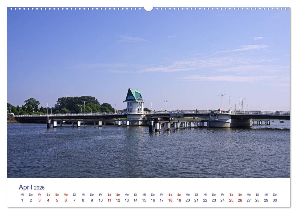 Radtouren ab Eckernförde (CALVENDO Premium Wandkalender 2026)