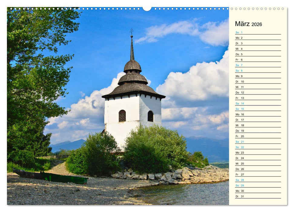 Slowakei - Abseits der Hohen Tatra (CALVENDO Wandkalender 2026)