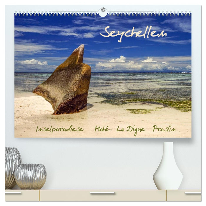 Seychellen - Inselparadiese Mahé La Digue Praslin (CALVENDO Premium Wandkalender 2026)