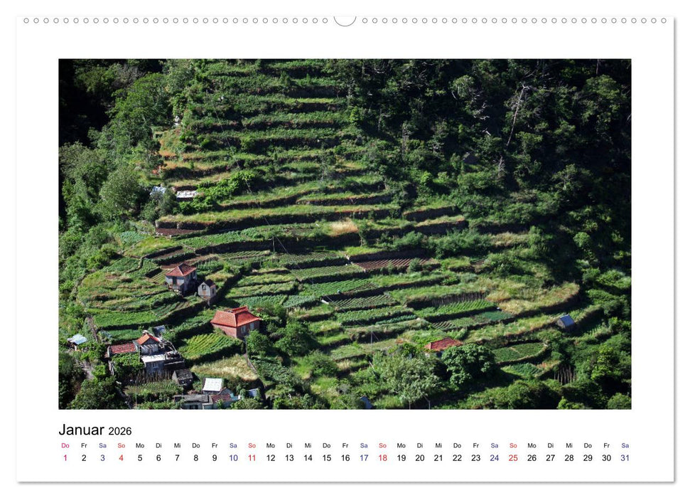 Madeira (CALVENDO Premium Wandkalender 2026)