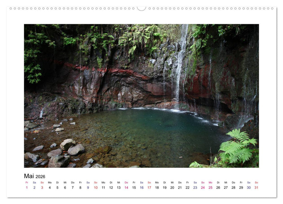 Madeira (CALVENDO Premium Wandkalender 2026)