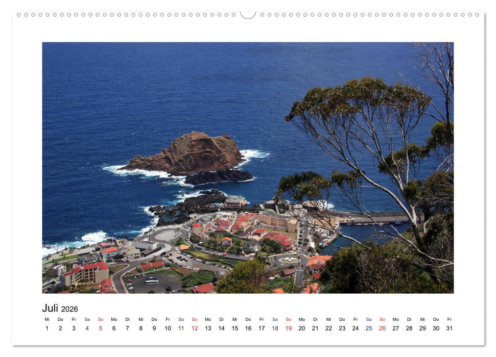 Madeira (CALVENDO Premium Wandkalender 2026)