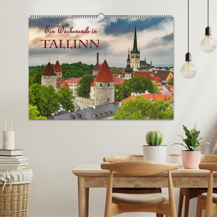 Ein Wochenende in Tallinn (CALVENDO Wandkalender 2026)