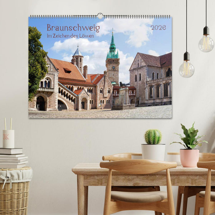 Braunschweig Im Zeichen des Löwen (CALVENDO Wandkalender 2026)
