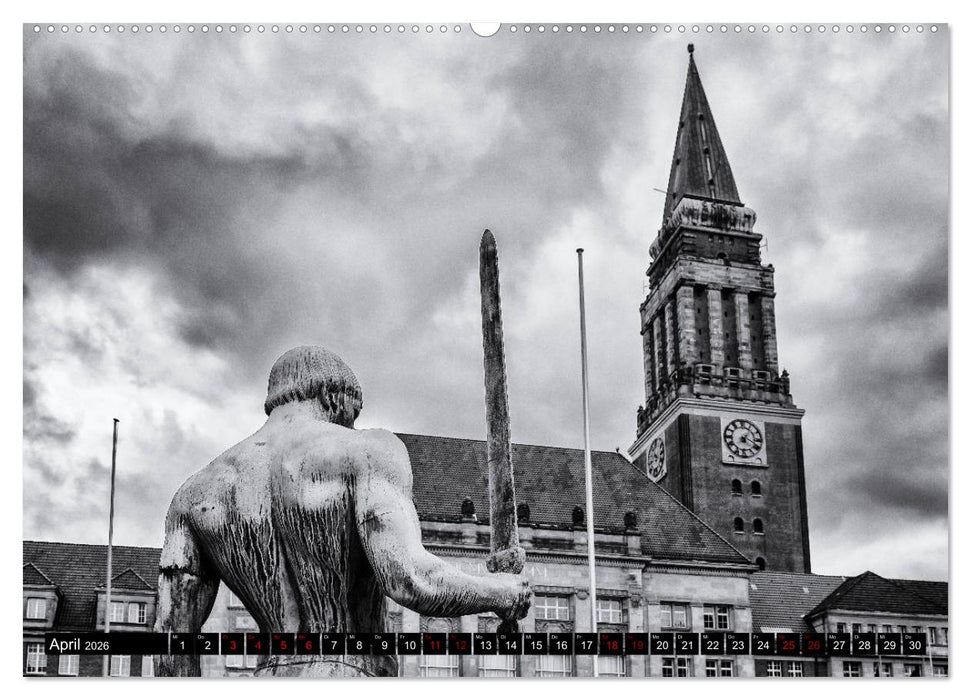 Ein Blick auf Kiel (CALVENDO Premium Wandkalender 2026)