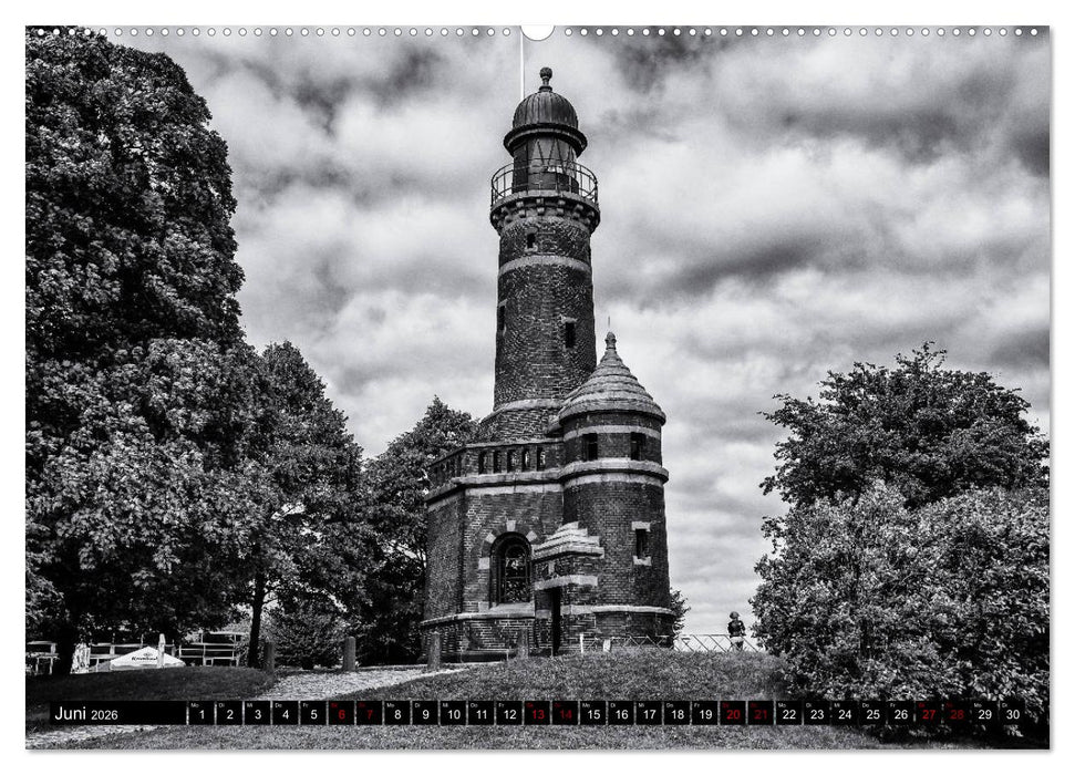 Ein Blick auf Kiel (CALVENDO Premium Wandkalender 2026)