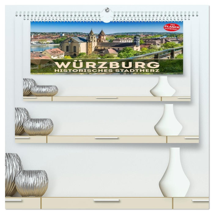 WÜRZBURG Historisches Stadtherz (CALVENDO Premium Wandkalender 2026)