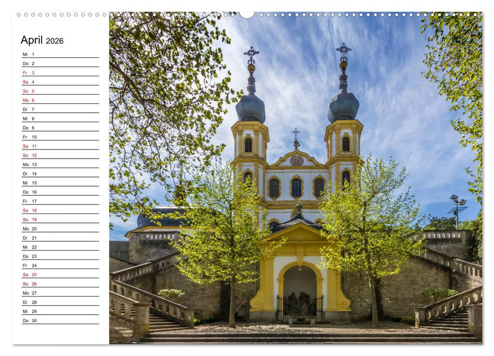 WÜRZBURG Historisches Stadtherz (CALVENDO Premium Wandkalender 2026)