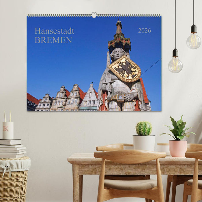Hansestadt Bremen (CALVENDO Wandkalender 2026)