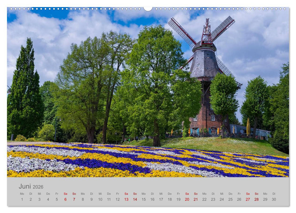 Hansestadt Bremen (CALVENDO Wandkalender 2026)