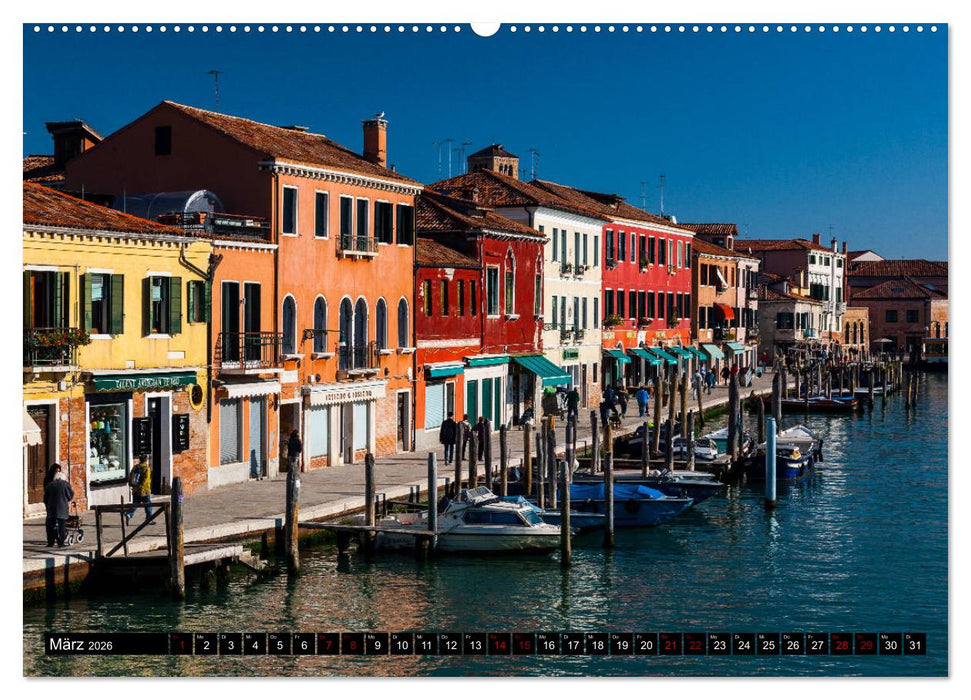 Bella Italia. Farben des Südens (CALVENDO Premium Wandkalender 2026)