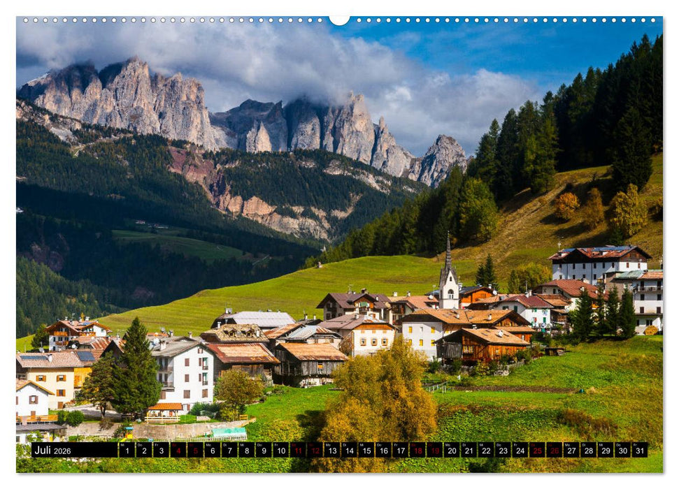 Bella Italia. Farben des Südens (CALVENDO Premium Wandkalender 2026)