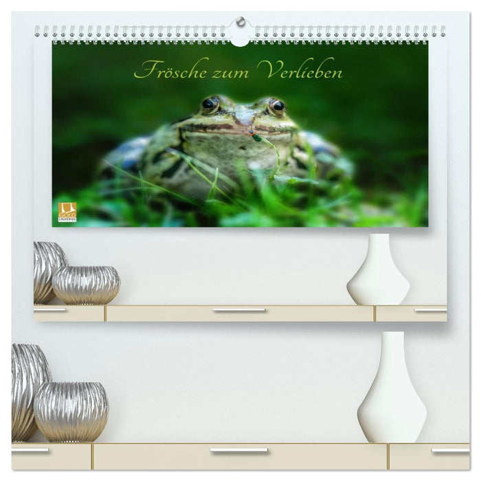 Frösche zum Verlieben (CALVENDO Premium Wandkalender 2026)