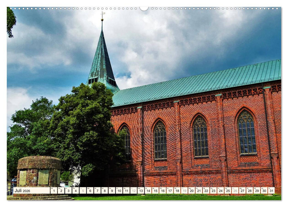 Rotenburg - Die bunte Stadt an der Wümme (CALVENDO Premium Wandkalender 2026)