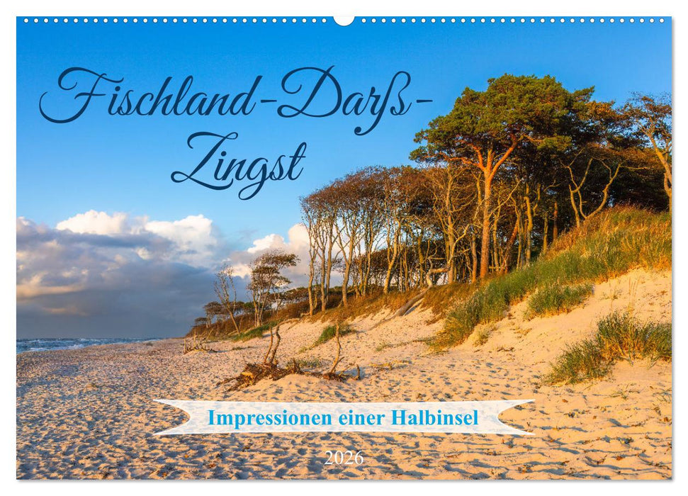 Fischland-Darß-Zingst 2026 Impressionen einer Halbinsel (CALVENDO Wandkalender 2026)