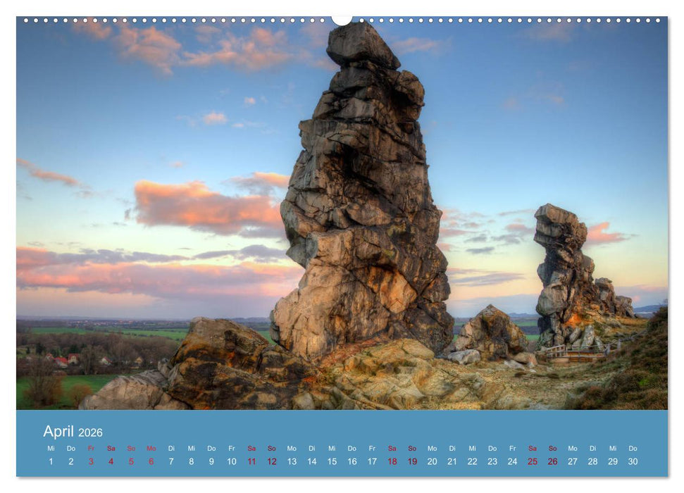 Harz Impressionen (CALVENDO Premium Wandkalender 2026)