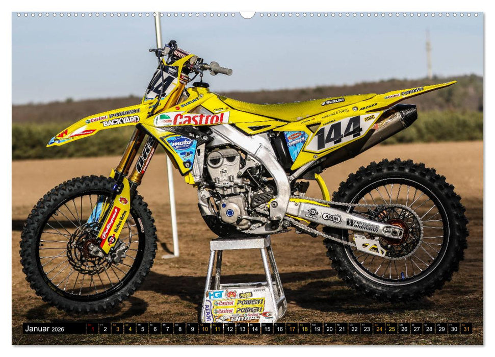 Dirtbikes 2026 (CALVENDO Wandkalender 2026)