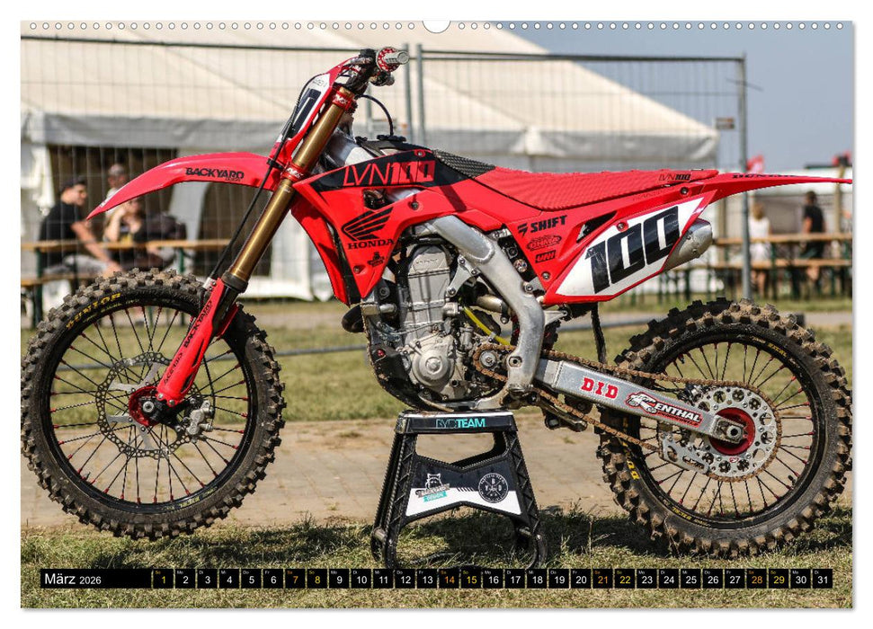 Dirtbikes 2026 (CALVENDO Wandkalender 2026)