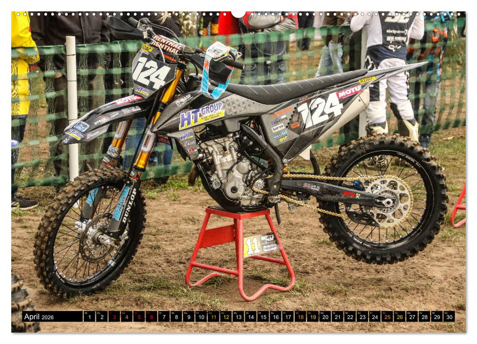 Dirtbikes 2026 (CALVENDO Wandkalender 2026)