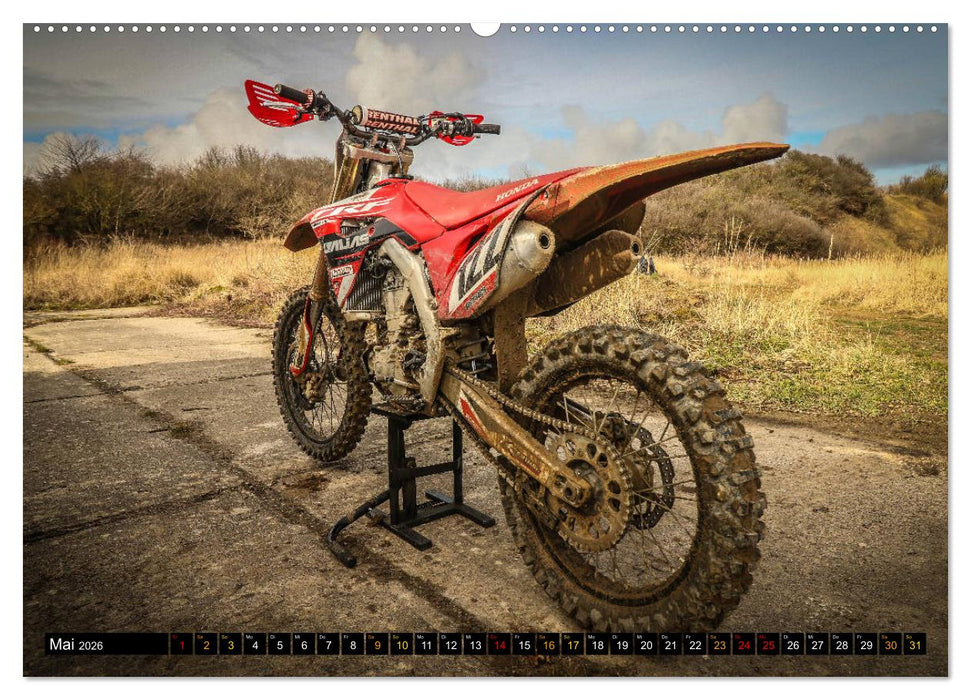 Dirtbikes 2026 (CALVENDO Wandkalender 2026)
