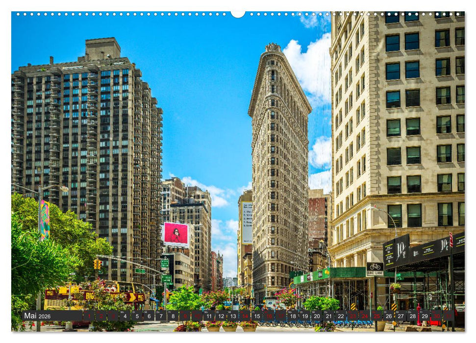 Stadtansichten New York (CALVENDO Premium Wandkalender 2026)