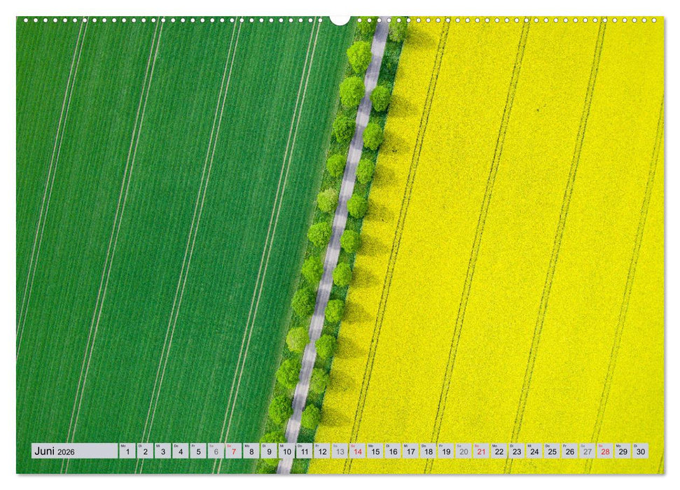 Ausblicke - Mittelhessen von Oben (CALVENDO Wandkalender 2026)