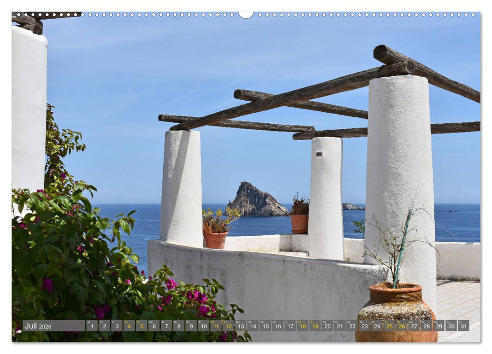 Das Äolische Archipel - Inseln vom Vulkan geboren (CALVENDO Premium Wandkalender 2026)