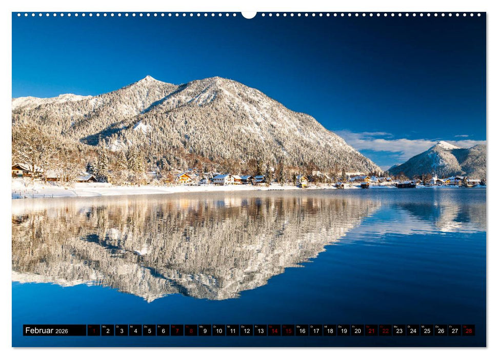 Berge. Alpenseen (CALVENDO Premium Wandkalender 2026)