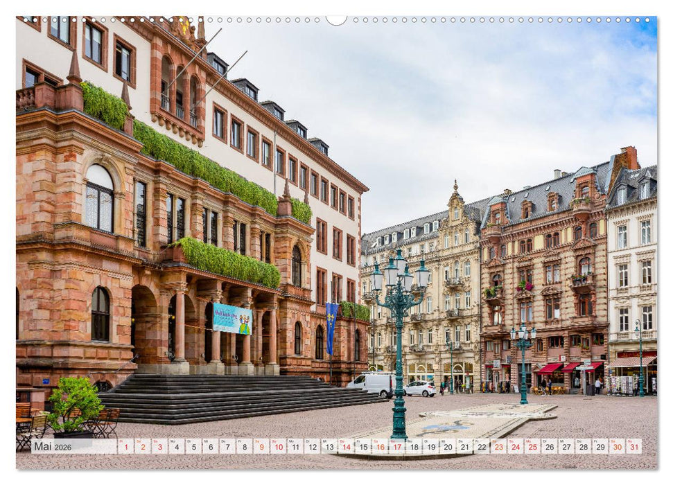 Wiesbaden Impressionen (CALVENDO Wandkalender 2026)