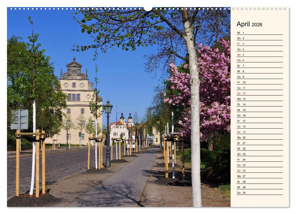 Lutherstadt Wittenberg - Stadt der Reformation (CALVENDO Premium Wandkalender 2026)