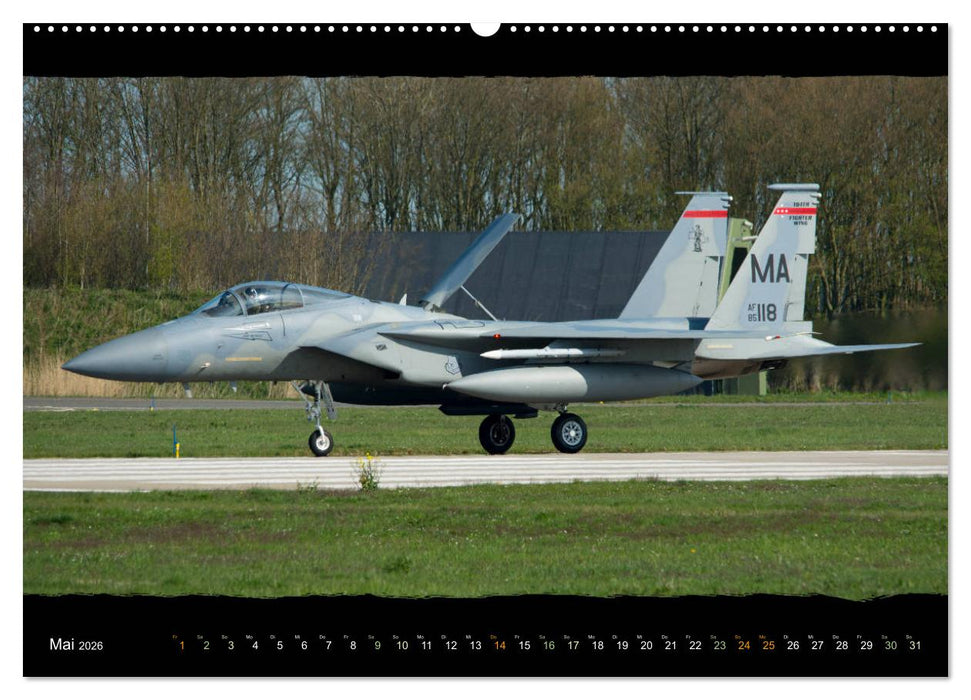 Donner ueber Leeuwarden (CALVENDO Premium Wandkalender 2026)