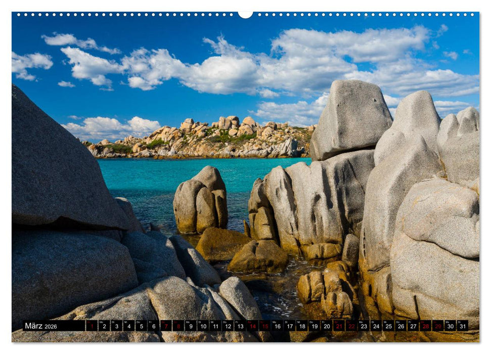 Bonifacio. Korsika (CALVENDO Premium Wandkalender 2026)
