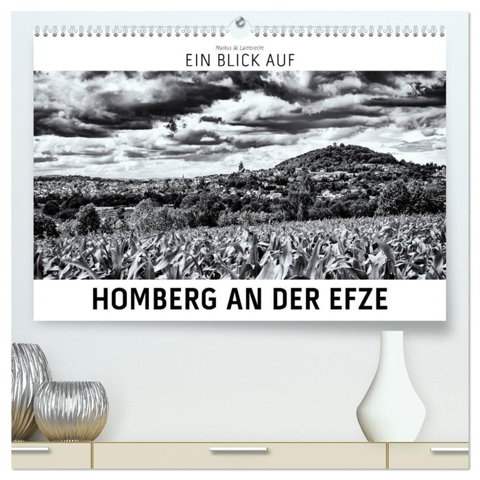 Ein Blick auf Homberg an der Efze (CALVENDO Premium Wandkalender 2026)