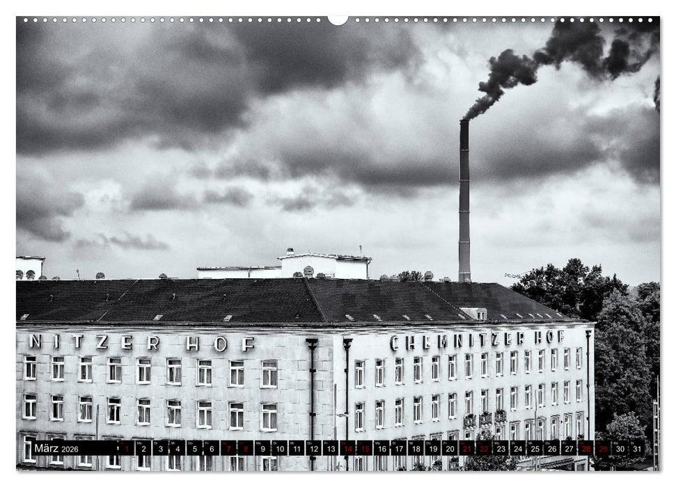 Ein Blick auf Chemnitz (CALVENDO Premium Wandkalender 2026)