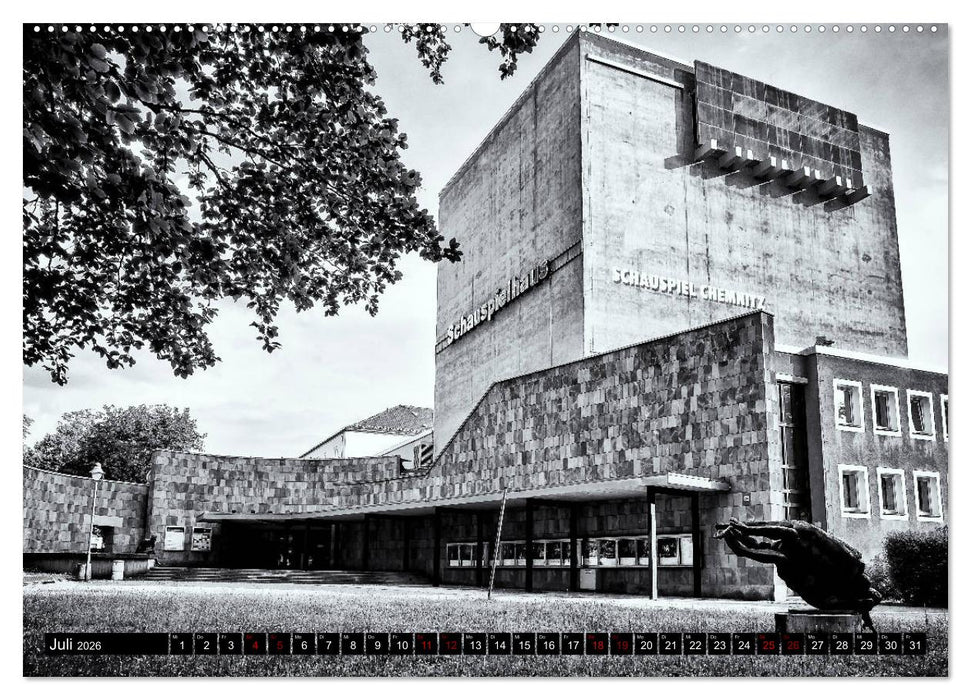 Ein Blick auf Chemnitz (CALVENDO Premium Wandkalender 2026)