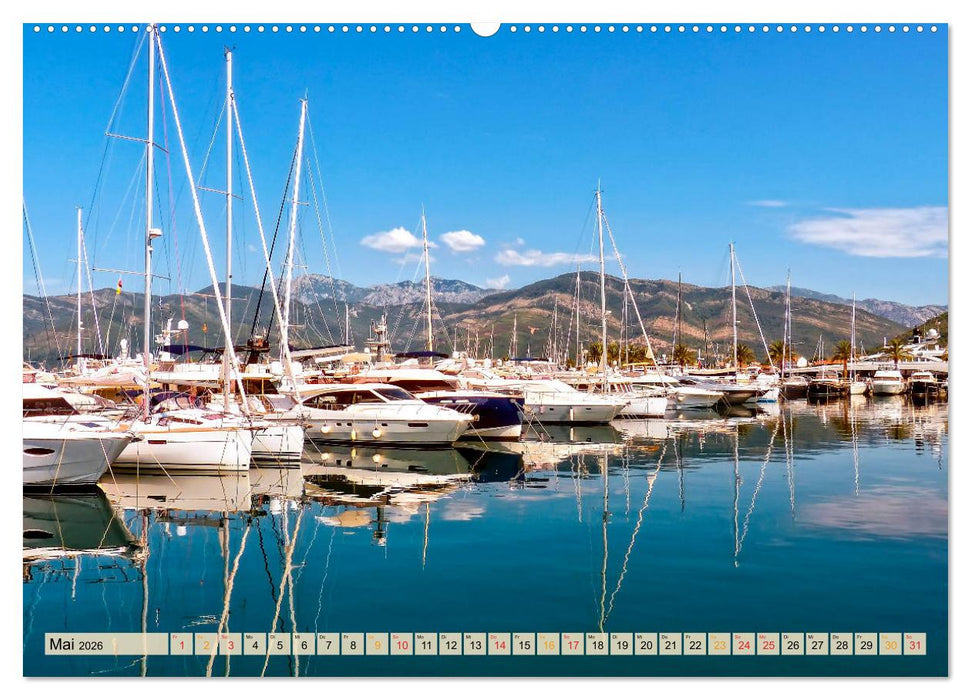 Reise nach Montenegro (CALVENDO Premium Wandkalender 2026)