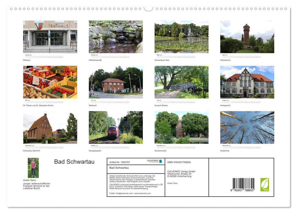 Bad Schwartau (CALVENDO Premium Wandkalender 2026)
