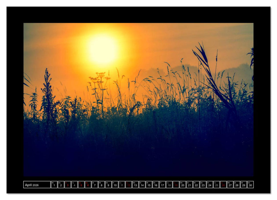 Lichtlandschaft Worpswede (CALVENDO Premium Wandkalender 2026)