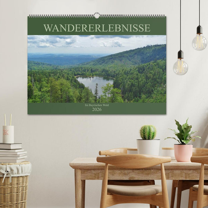 Wandererlebnisse im Bayrischen Wald (CALVENDO Wandkalender 2026)