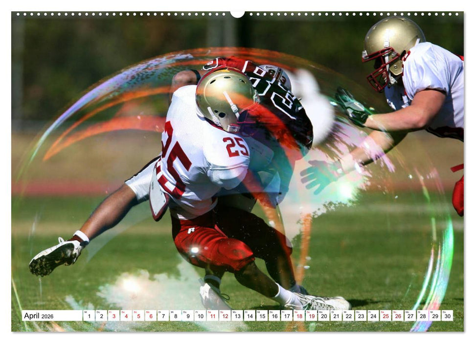 HEROES - American Football (CALVENDO Premium Wandkalender 2026)