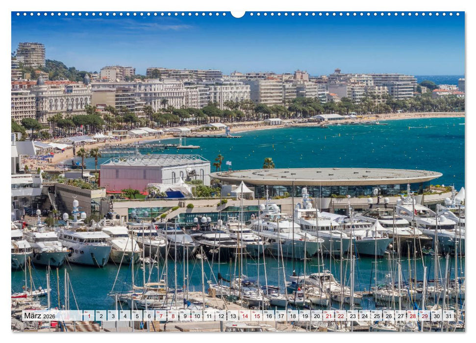 CÔTE D’AZUR Bezaubernde Orte (CALVENDO Premium Wandkalender 2026)